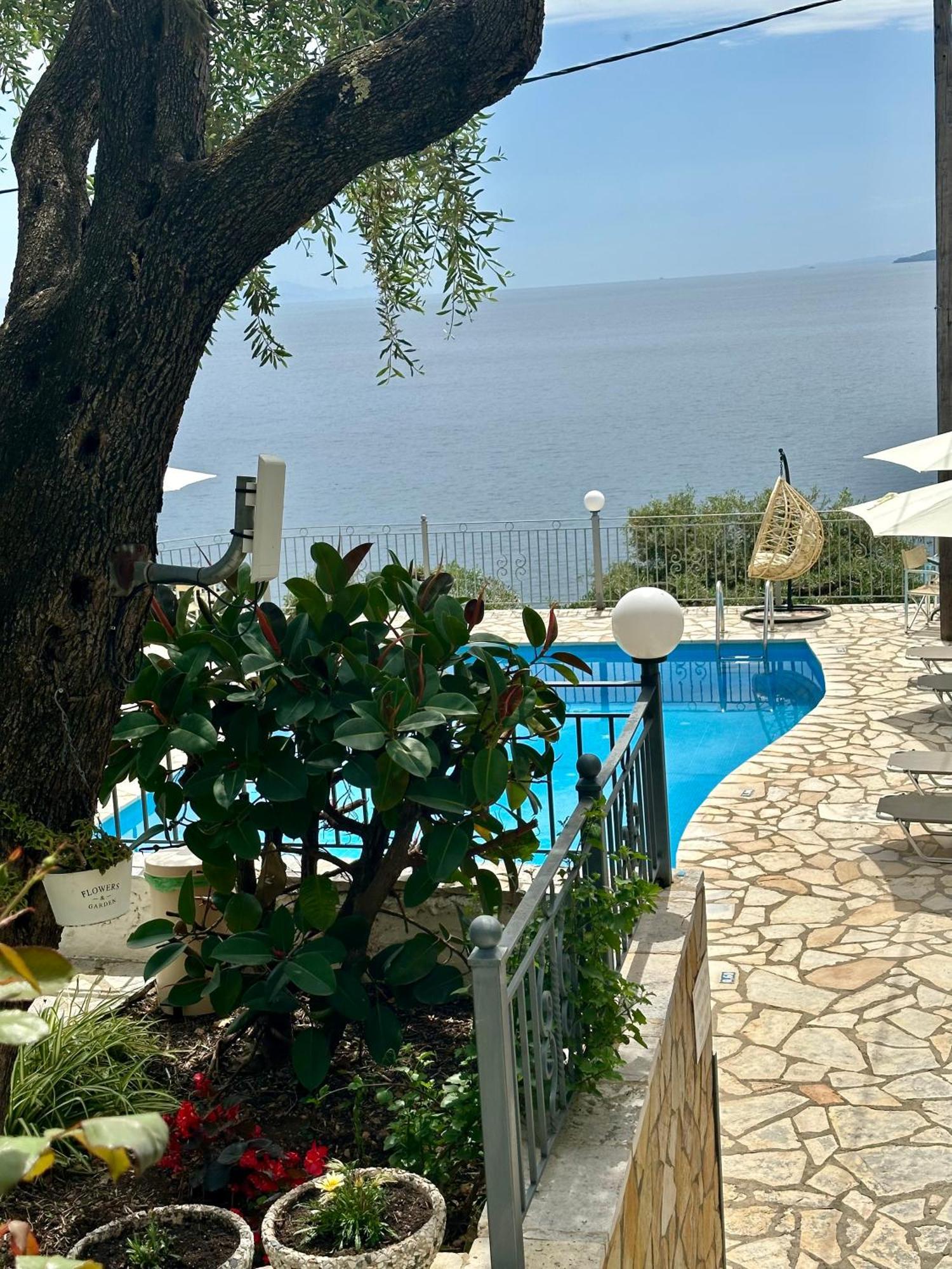 Vladimiros Apartments Barbati Ngoại thất bức ảnh